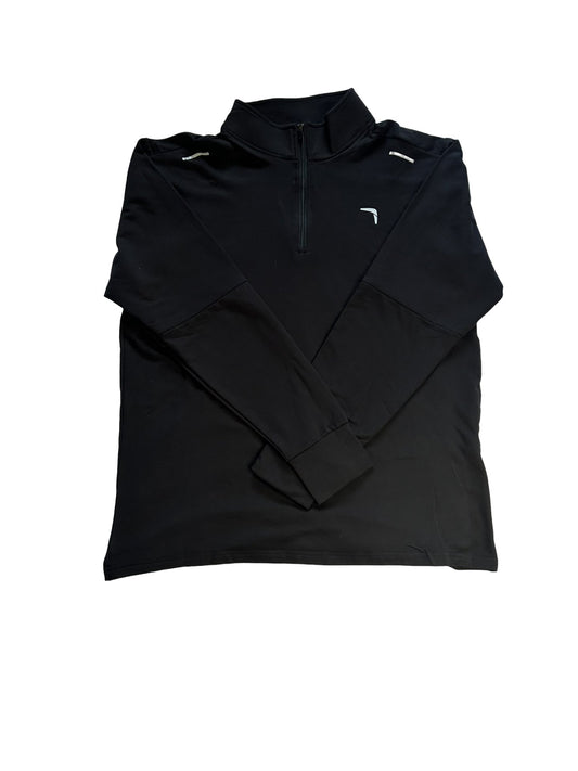 Boomerang Black 1/4 Zip - Eliminar Sportswear