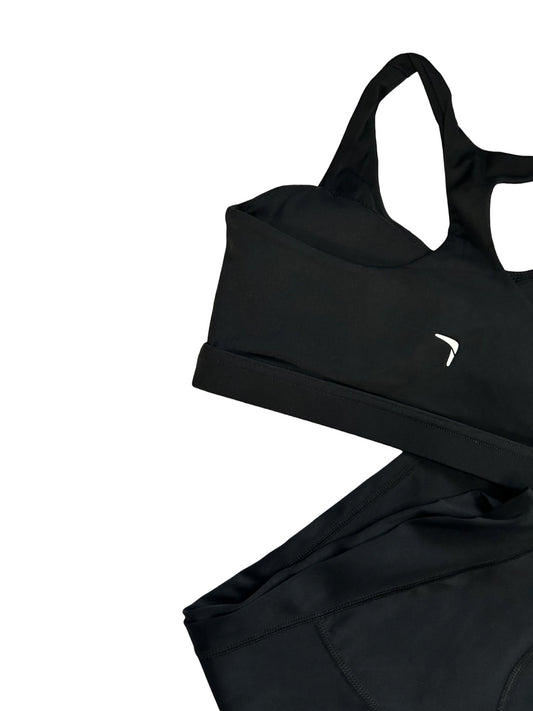 Boomerang Black Active Bra - Eliminar Sportswear