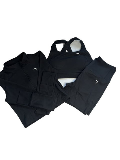 Boomerang Black Full Zip - Eliminar Sportswear