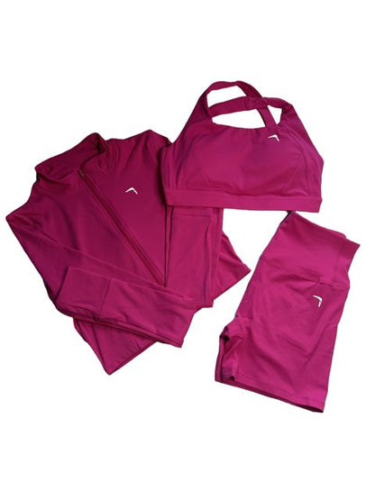 Boomerang Pink Full Zip